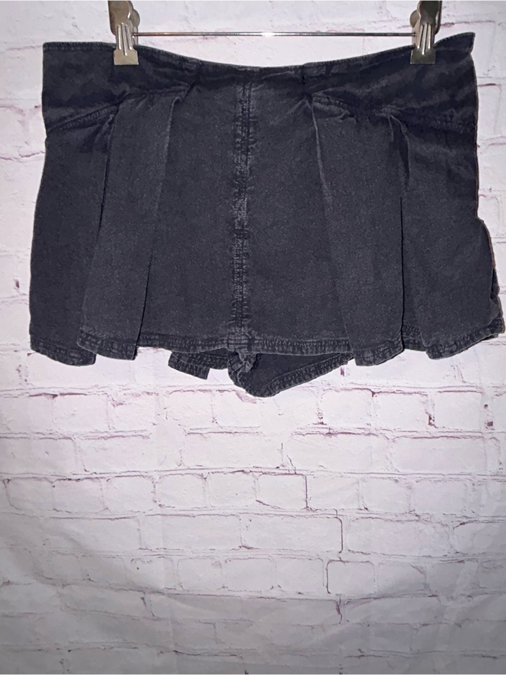 Free People denim skort size 4